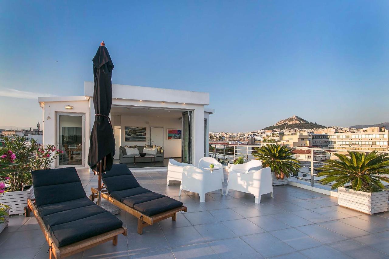 Appartement Acropolis Panorama View Penthouse With Private Terraces A Contemporary Parthenon à Athènes Extérieur photo